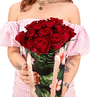 kırmızı gül tasarım