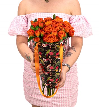 mini renkli gül tasarımları